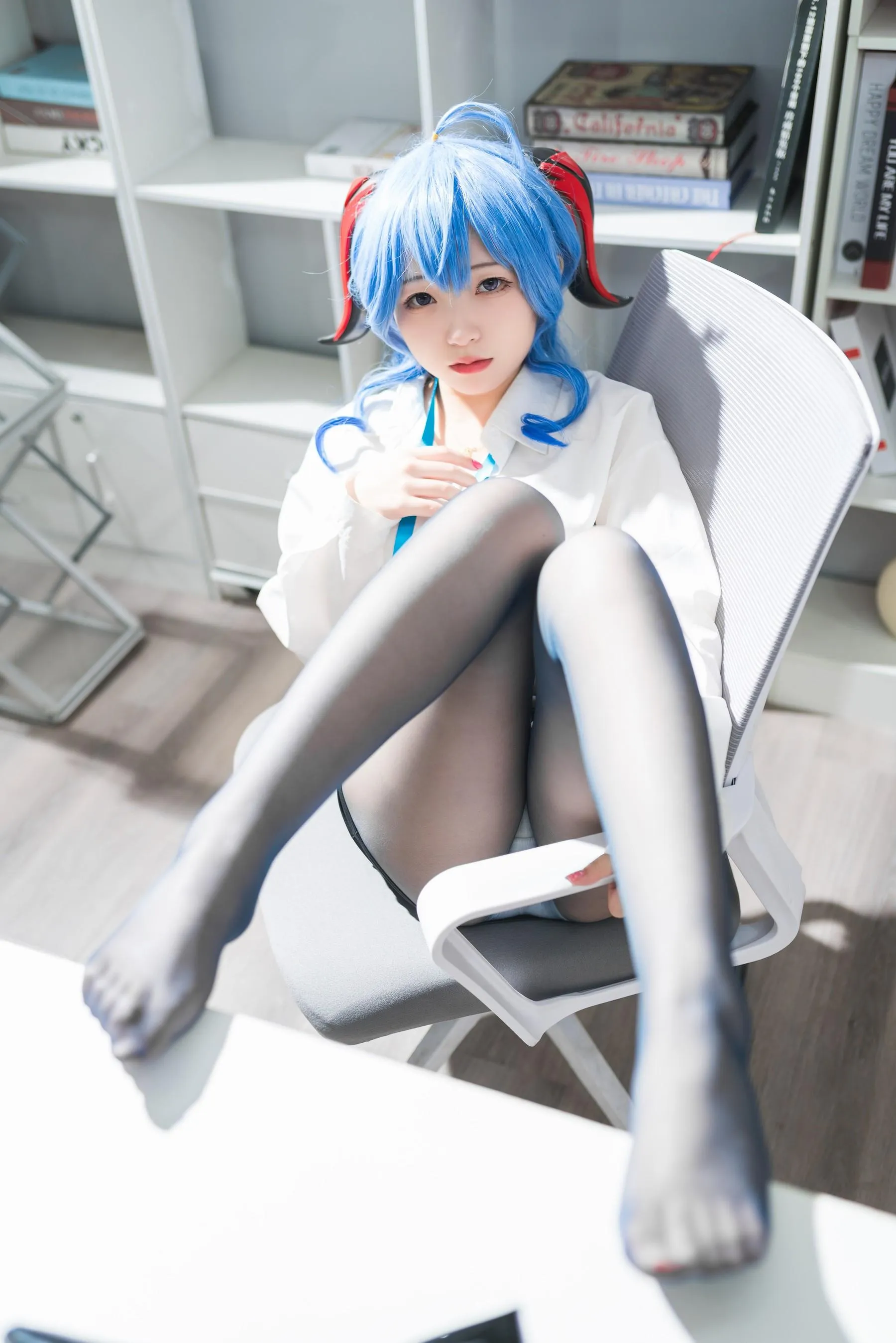 花铃 – NO.20 甘雨秘书 [48P]插图9